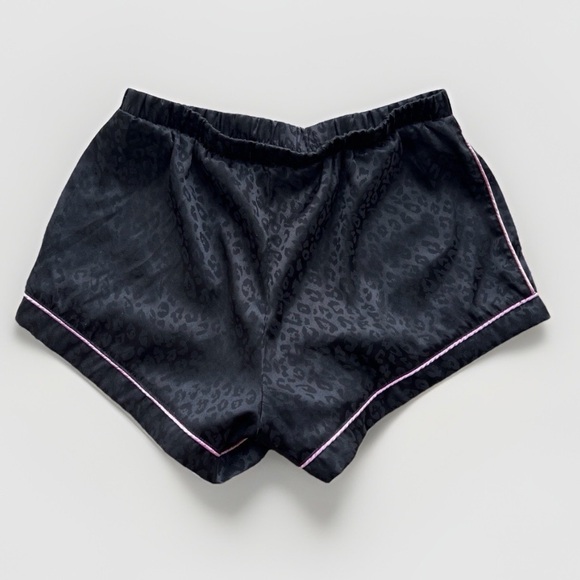 Steve Madden Other - Steve Madden Women’s Satin Black Shorts size S   Pj Pajama Sleep Loungewear Sexy